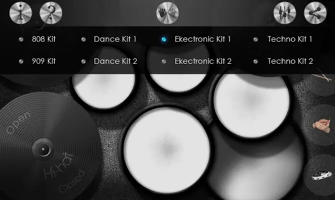 Electronic A Drum Kit android App screenshot 2